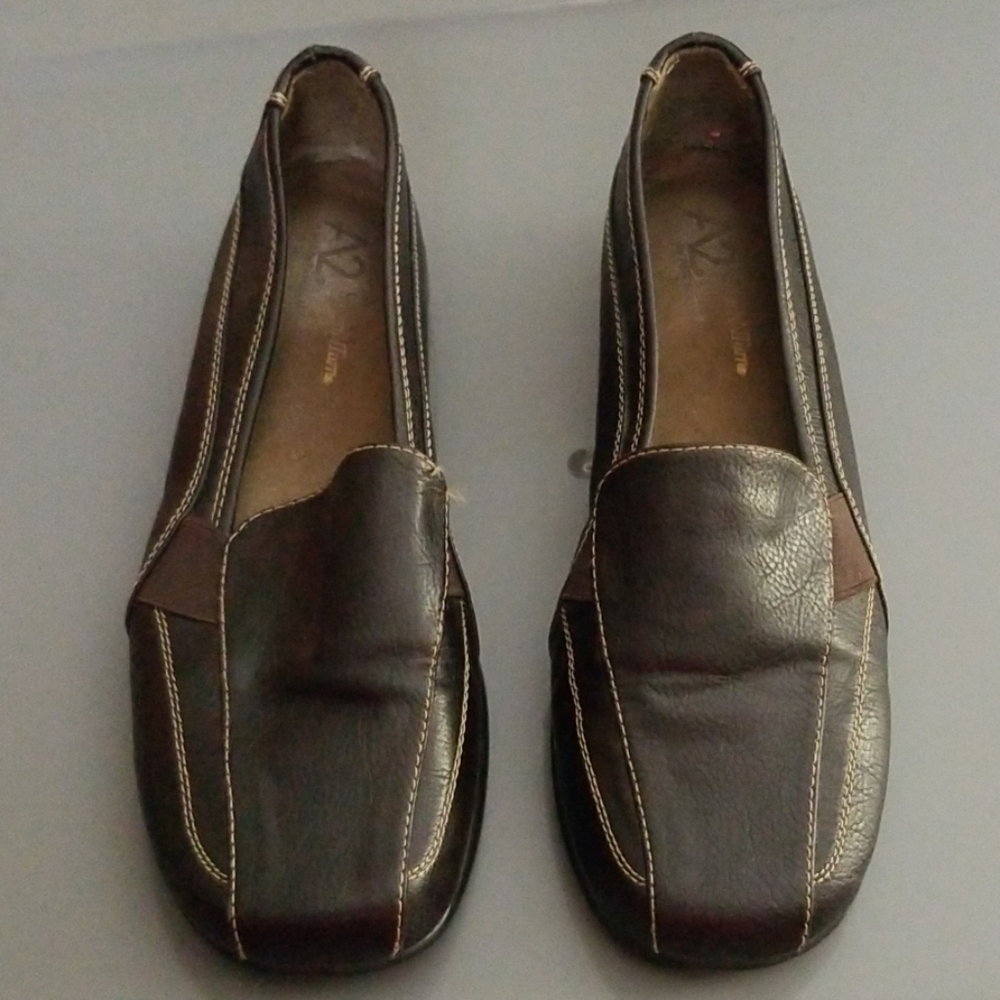 A2 By Aerosoles Tricycle Leather Shoes Sz 9 1/2M